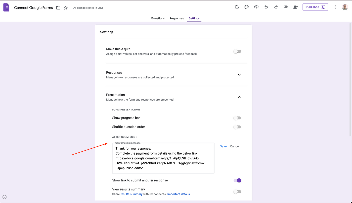 In certain workflows, users start with one Google Form and are required to fill another—such as completing a registration form before a feedback or payment form. Chaining or connecting Google Forms creates a seamless multi-step experience.