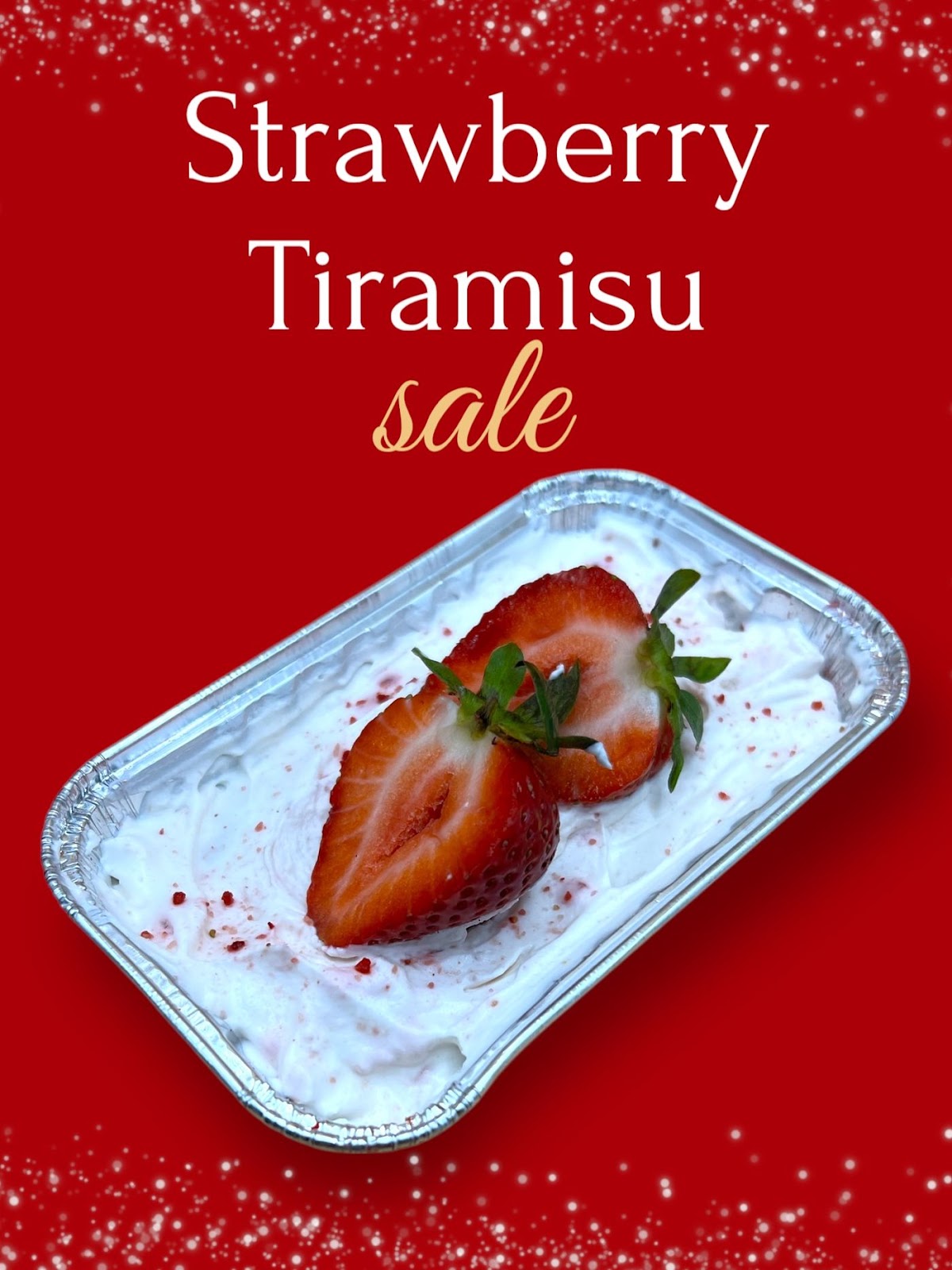 Strawberry Tiramisu 