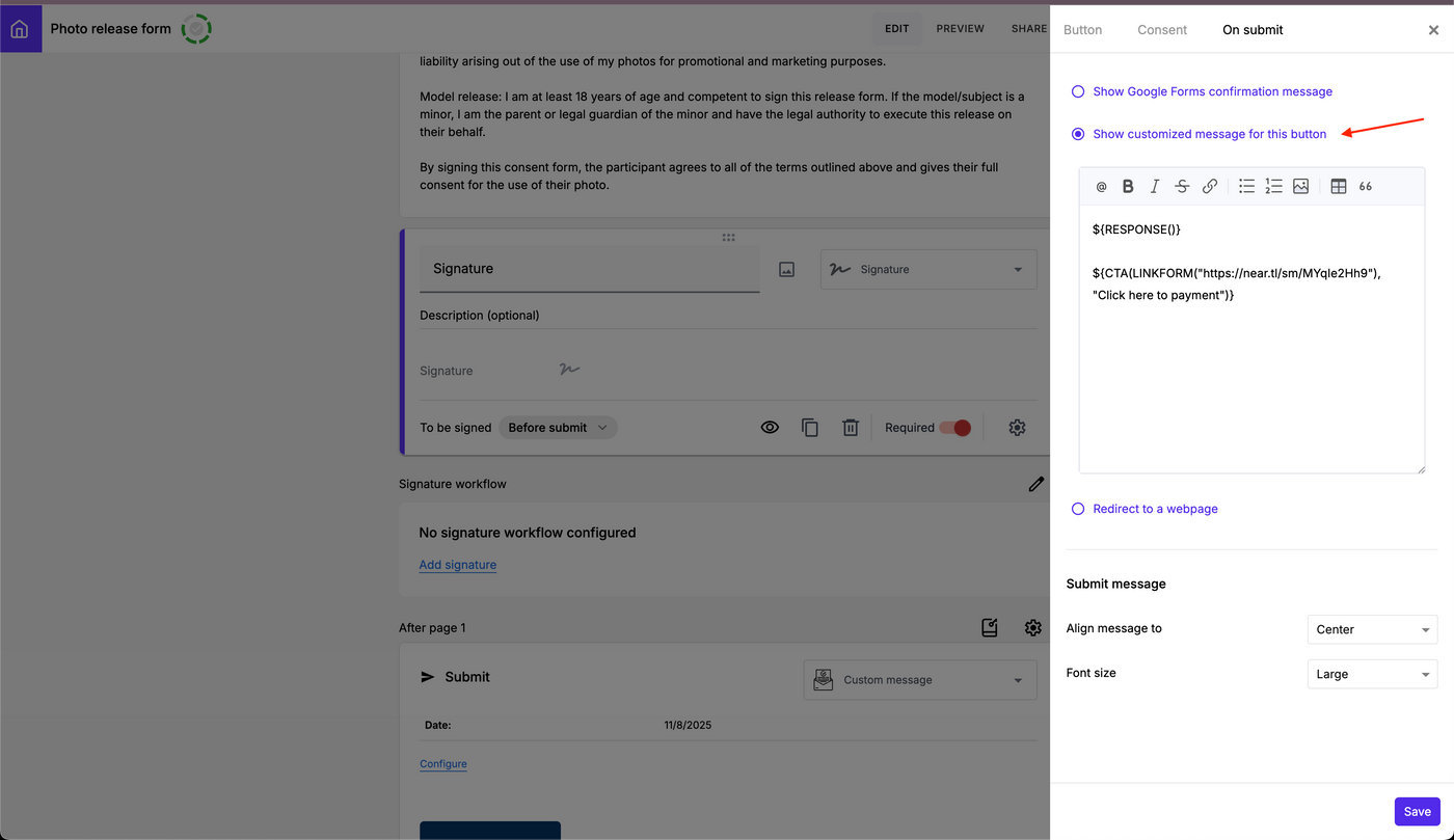 In certain workflows, users start with one Google Form and are required to fill another—such as completing a registration form before a feedback or payment form. Chaining or connecting Google Forms creates a seamless multi-step experience.