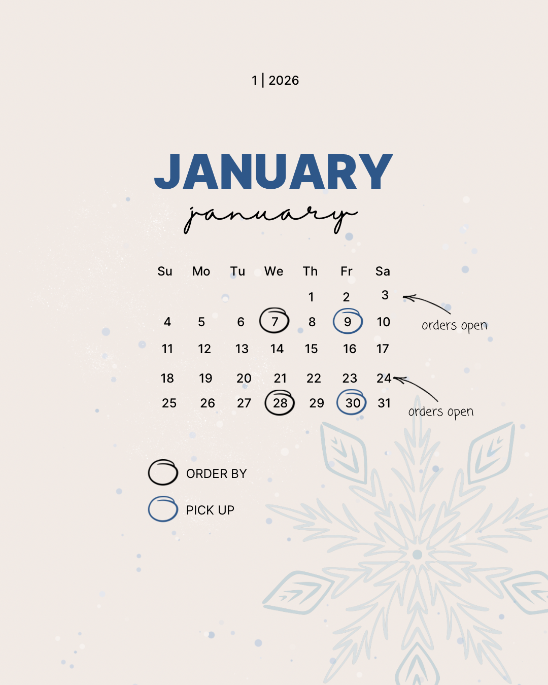 Etxea Bakery - Pickup Reservation Form