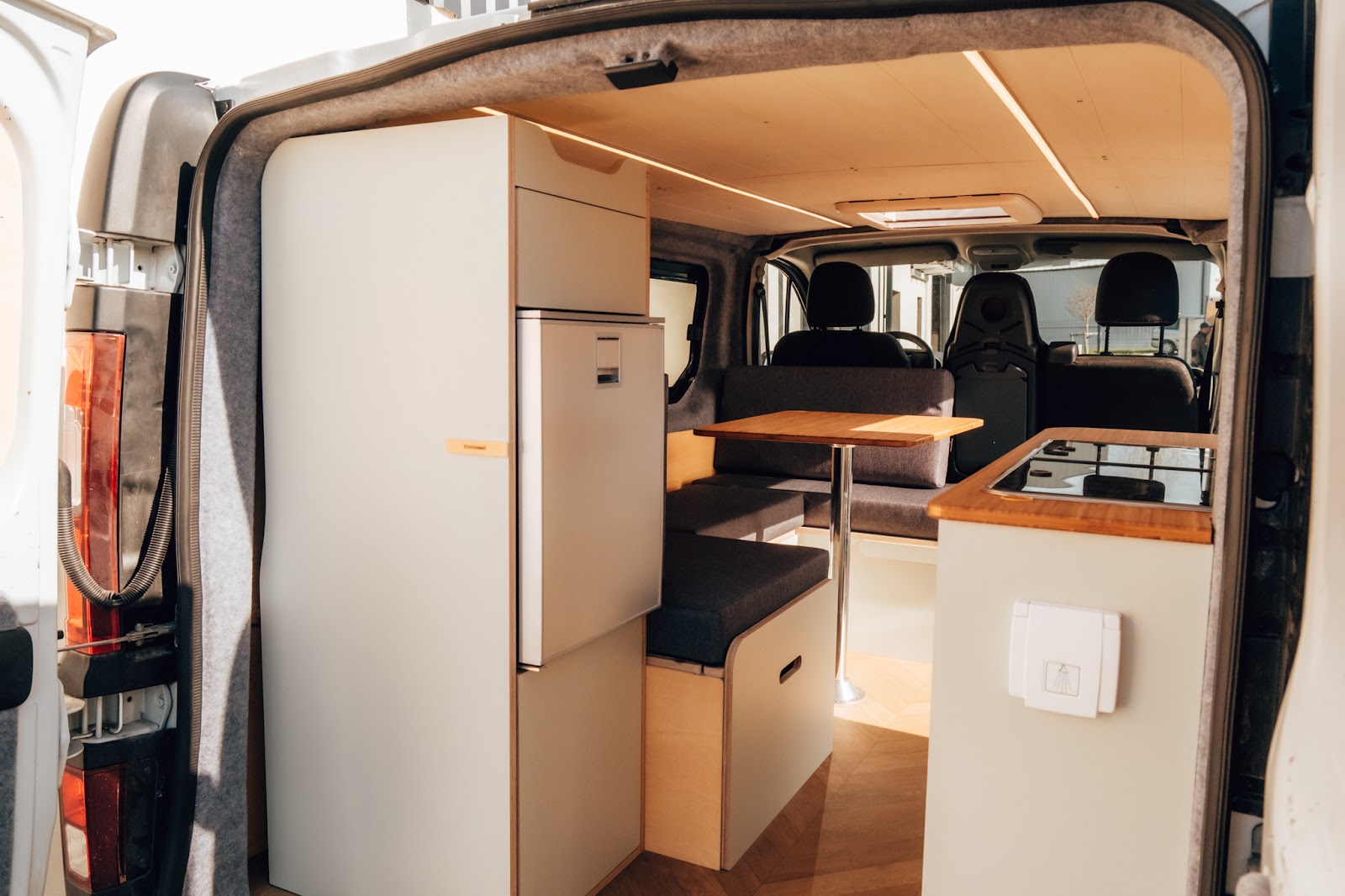 Pack mobilier en U avant 