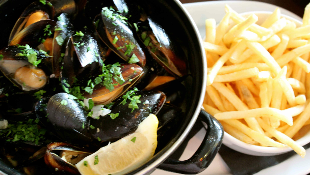 Mosselen + friet