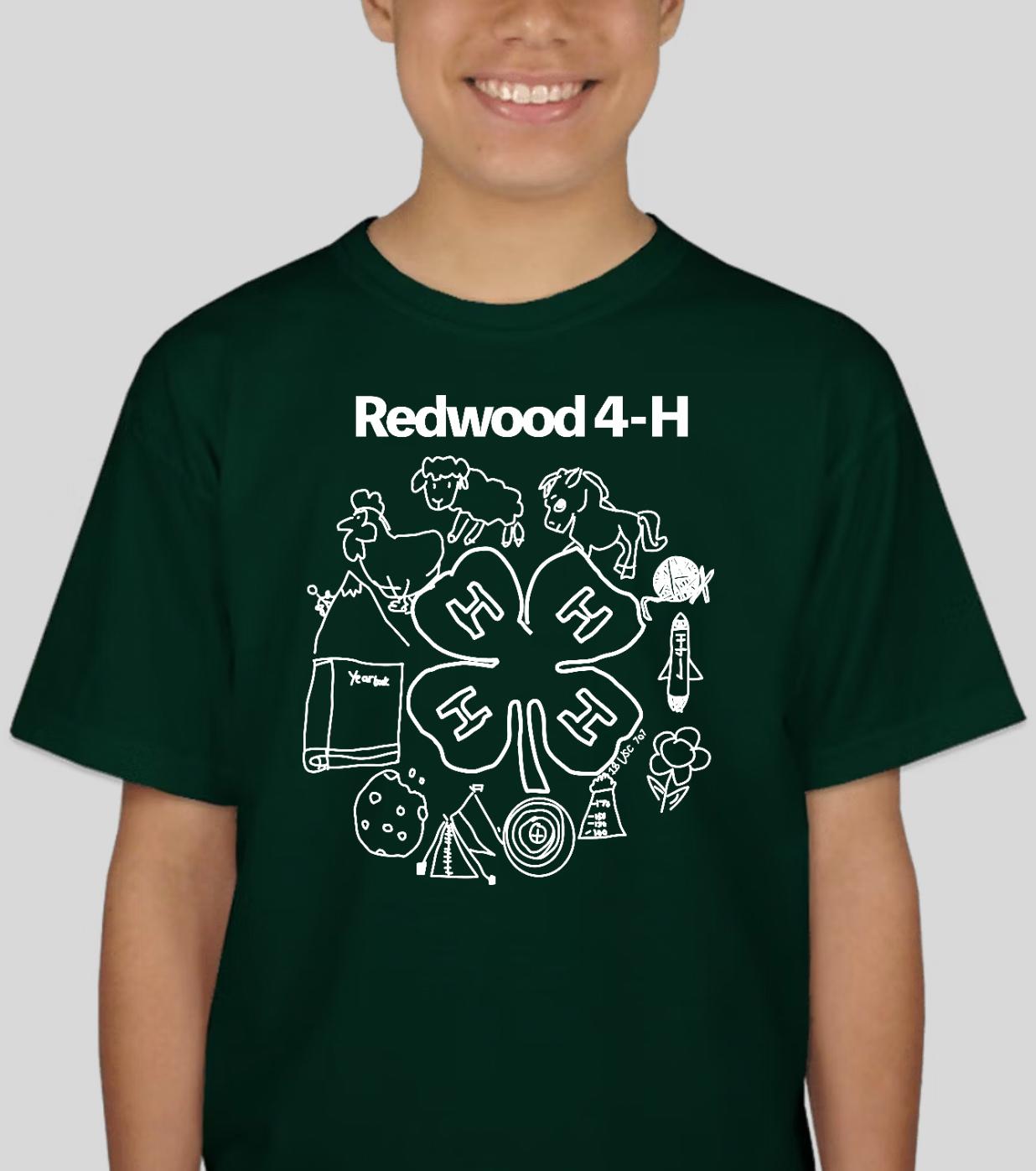 Youth NEW Logo T-Shirt - Forest Green - $13 - Front Center
