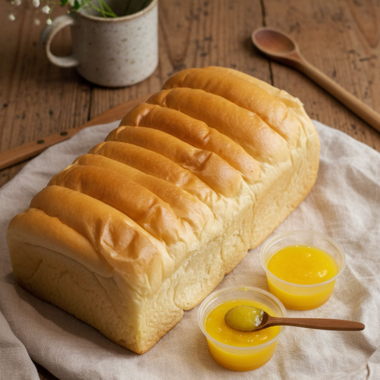 Roti Sisir Original + Butter (2 cup kecil)