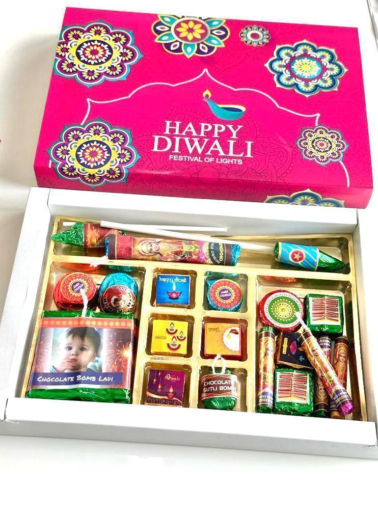 Diwali Cracker Large Box - 24 Chocolates ($40)
