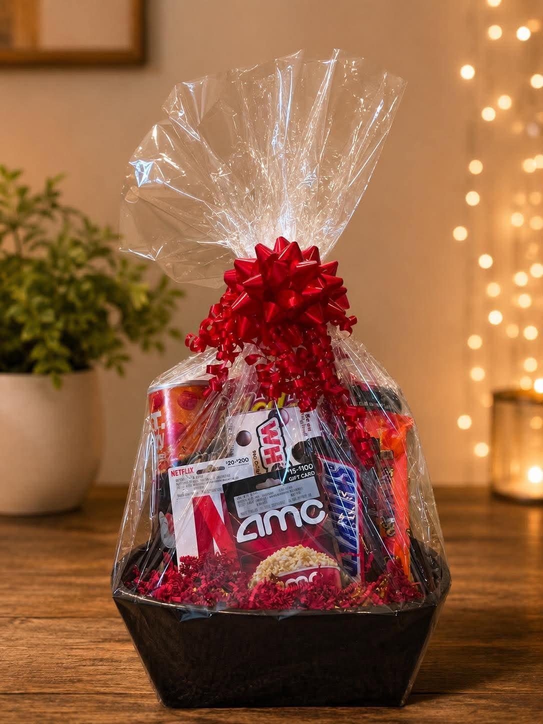 A Thrilling Night - Includes: $20 Netflix Gift Card, $50 AMC Gift Card, $300 Crave Gift Card, Snickers, Reeses, Caramel Popcorn, Pringles, Hot Cheetos Balls, Whopper