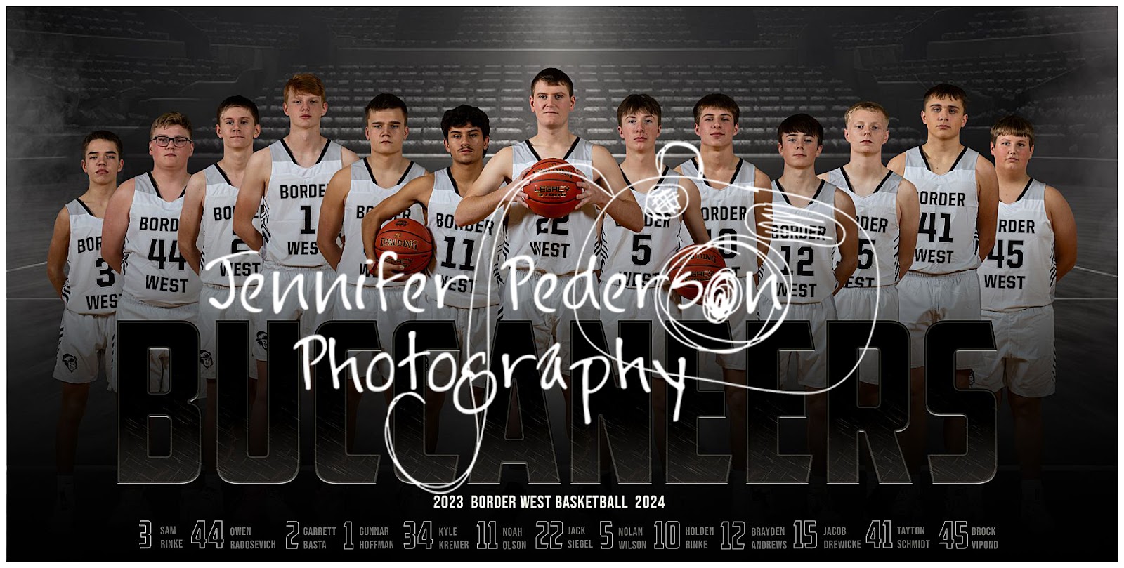 12x36 Team Poster   $32.00 Each
(Photo below is just an example and doesn't represent the final product) 