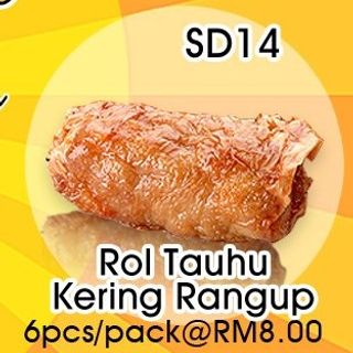 SD14 - ROL TAUHU KERING RANGUP (6pcs)