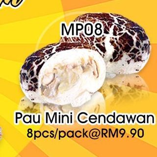 MP08 - PAU MINI CENDAWAN (8pcs) 