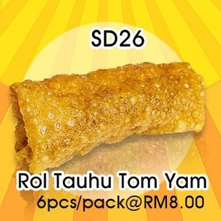 SD26 - ROL TAUHU TOM YAM (6pcs)