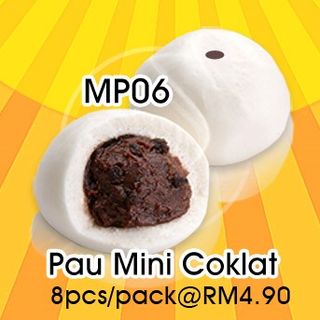 MP06 - PAU MINI COKLAT (8pcs)