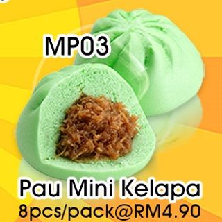 MP03 - PAU MINI KELAPA (8pcs)