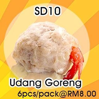 SD10 - UDANG GORENG (6pcs) 