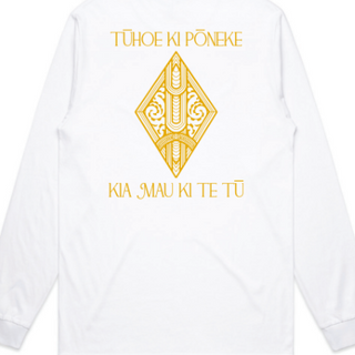 ADULT - WHITE Longsleeve top