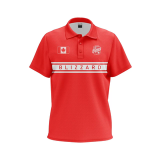 Blizzard Polo - Red Collar