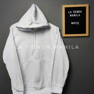 WHITE HOODIE JACKET 