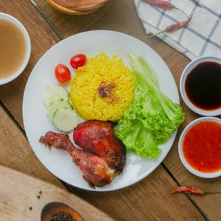 Nasi Ayam Panggang Bermadu