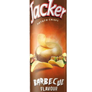 Jacker Potato Crisps Bbq 160G