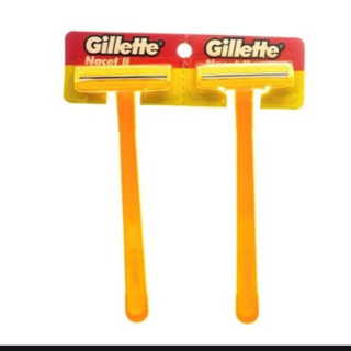 Gillette Nacet Ii Razor 1'S (Twin Pack)