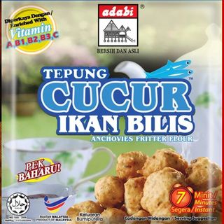 Adabi Tepung Cucur Ikan Bilis 200gm