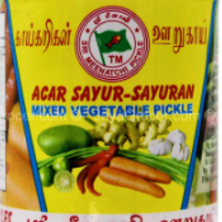 Sri Meenatchi Acar Sayuran / Vegetables Pickle Sri Meenatchi 350gm