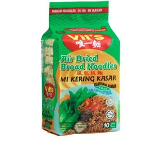 Vits Mee Air Dried Broad Noodles/Mi Kering Kasar 