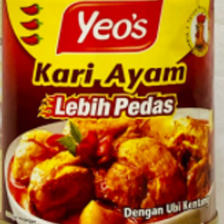 Yeos Kari Ayam Lebih Pedas 280gm