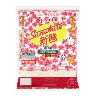 Jasmine Sunwhite AAA Rice 5kg