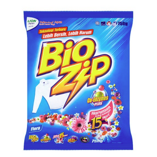 Bio Zip Detergent Pwd Floral 750G