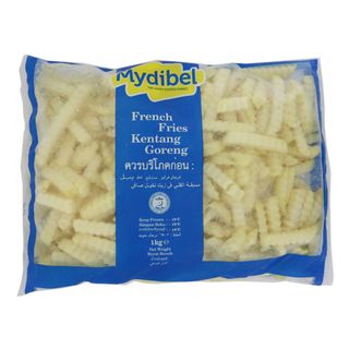 Mydibel French Fries Crinkle Cut 1Kg