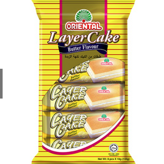 Oriental Layer Cake Butter Flavour 8Pcs