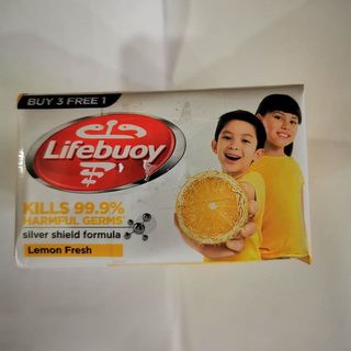 Lifebuoy P2 Bar Lemonfresh 3 Foc 1 (4 X 115G)