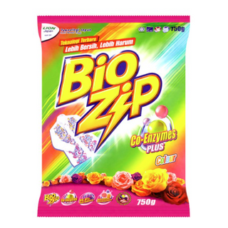 Bio Zip Detergent Pwd Colour 750G