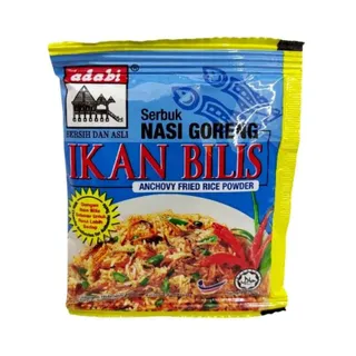 Perencah Serbuk Nasi Goreng Ikan Bilis Adabi-17G