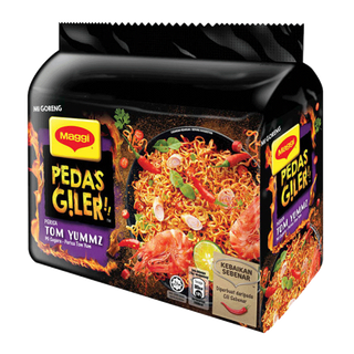 Maggi Pedas Giler Perisa Tom Yummz 5x76g