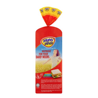 Mighty White Natural White Bread 550G