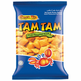 Snekku Tam Tam Crab Flav Snacks 80G