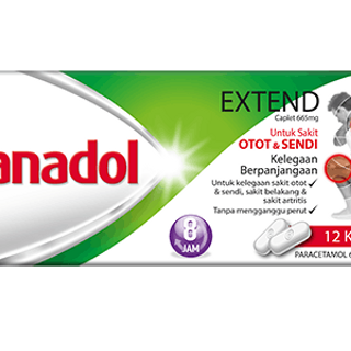 Panadol Extend 665Mg 6'S