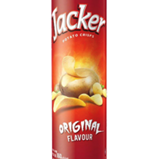 Jacker Potato Crisps Org 160G