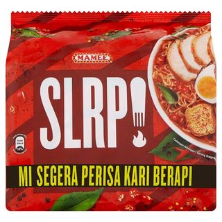 Mamee Slrp! Kari Berapi Instant Noodles 5 x 81g