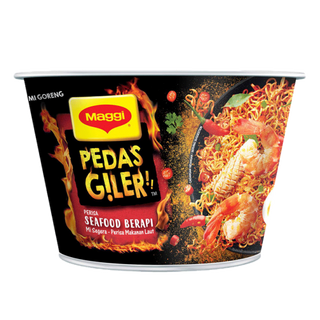 Maggi Hot Cup Pedas Giler Seafood Berapi 80gm