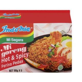 Indomie Mi Goreng Hot & Spicy Flavour 5 x 80g