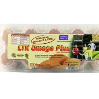 Telur Omega / Omega Chicken Egg 10pc