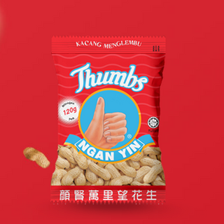 Ngan Yin Cap Tangan Groundnuts - 120G