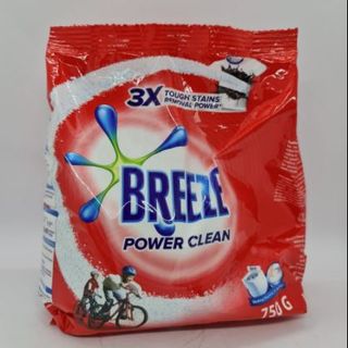 Breeze Power Clean Laundry Powder 750G