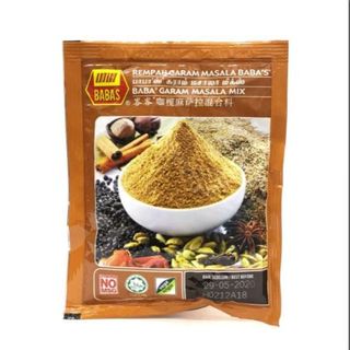 Rempah Garam Masala BABAS / BABAS Garam Masala Powder 70gm