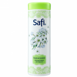 SAFI Perfumed Talcum with Vitamin E (Green) 90G