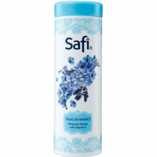 SAFI Perfumed Talcum with Vitamin E (Blue) 90G