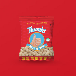 Ngan Yin Cap Tangan Groundnuts-60G