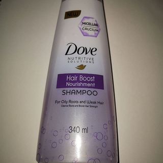 Dove Shampoo  Hair Boost Nourishment 340ml